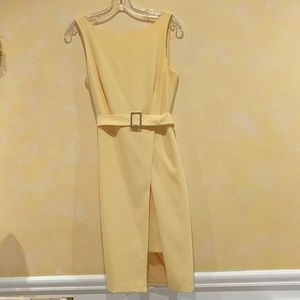 Fitted mini under midi dress...fabulous